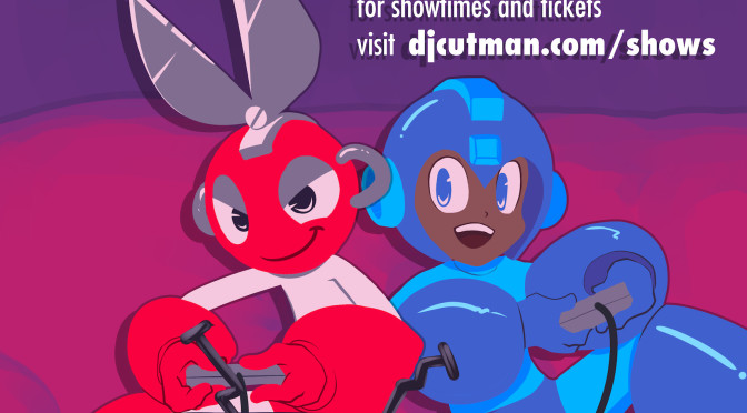 Two Dj CUTMAN shows in Philly this weekend with MegaRan and Grimecraft